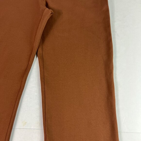 Betabrand Dress Pants Women's 35x28* 7 Pocket Straight Brown Stretch Yoga Tag XL - Picture 3 of 16